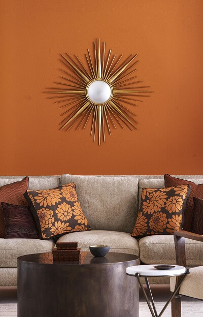 ترکیب رنگ آجری دیوار، چند ایده برای مهار این رنگ گرم در خانه! - وبسایت مبلمان رابو
