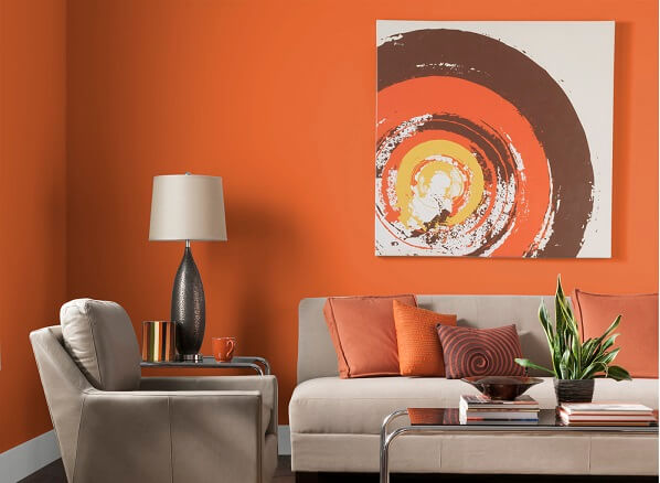 ترکیب رنگ آجری دیوار، چند ایده برای مهار این رنگ گرم در خانه! -وبسایت مبلمان رابو