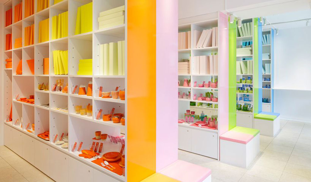 روانشناسی ترکیب رنگ دکوراسیون مغازه - وبسایت رابو