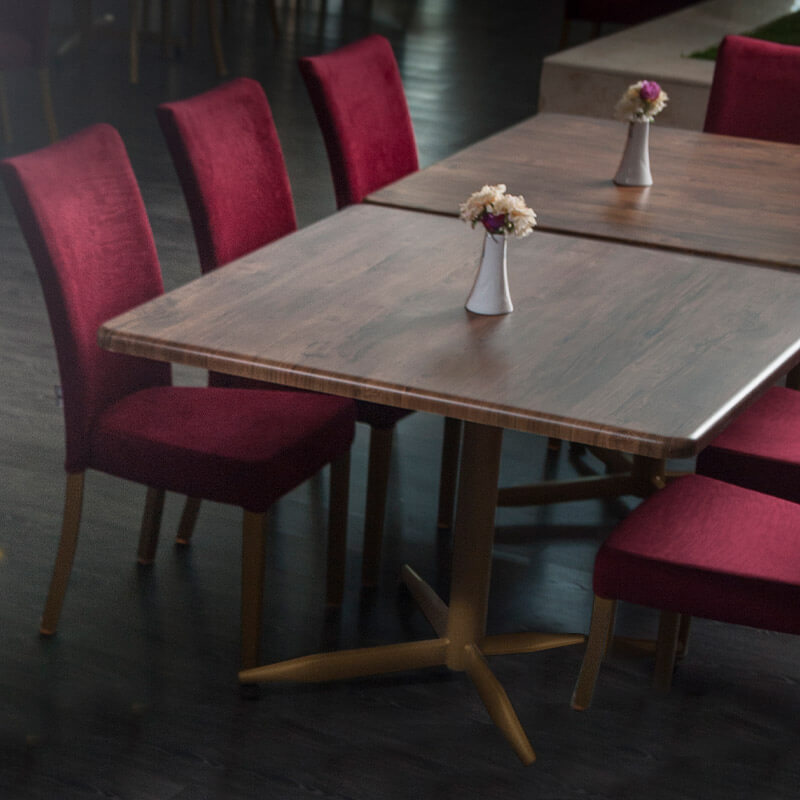 ابعاد استاندارد میز و صندلی رستوران - بخش اول
